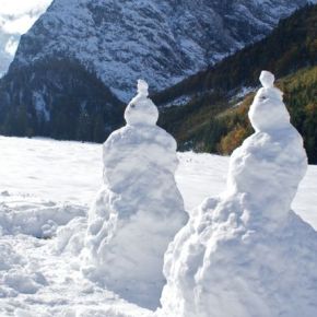 Wintereinbruch am Achensee