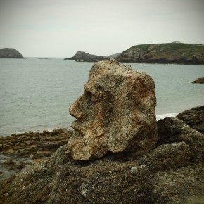 Die Steinskulpuren in&nbsp;Rothéneuf